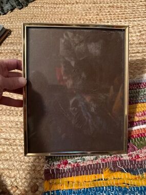 Brass Metal frame 8x10